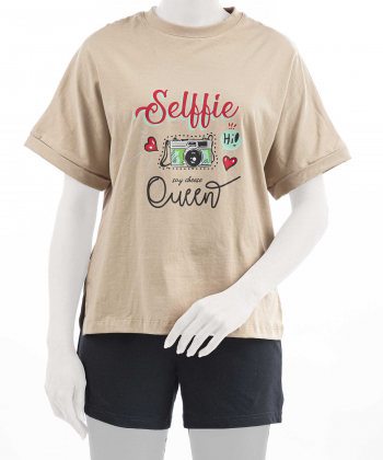 ست لباس خواب زنانه سه دو کد 4SW37NT1001