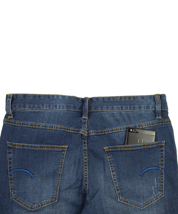 شلوارجین آبی تیره مردانه جین وست Jeanswest