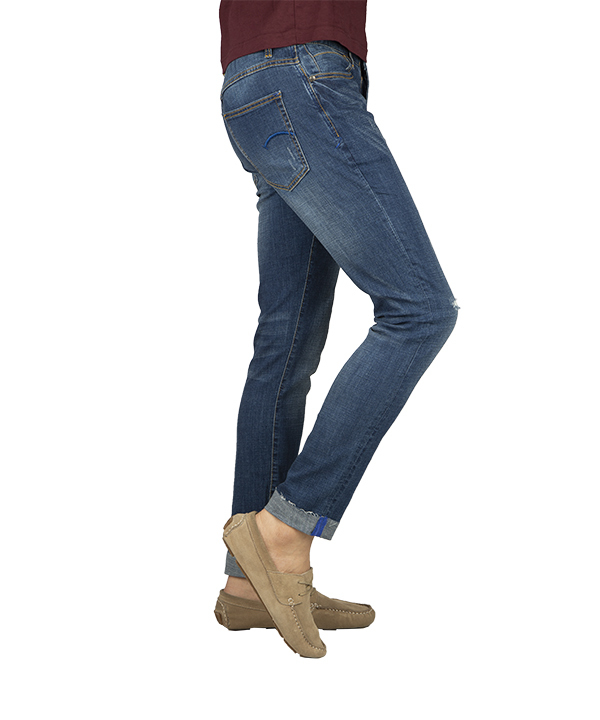 شلوارجین آبی تیره مردانه جین وست Jeanswest