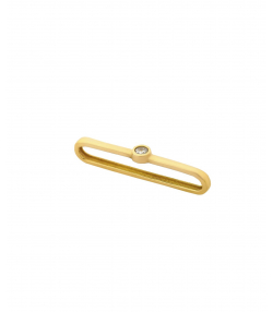 آویز ساعت تک نگین میو گلد Mio Gold کد W360
