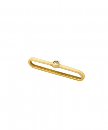 آویز ساعت تک نگین میو گلد Mio Gold کد W360