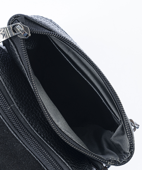 کیف کراس بادی چرم طبیعی مردانه چرم مشهد Mashad Leather مدل X0518