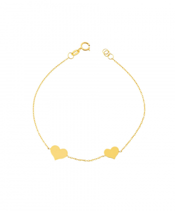 دستبند قلب میو گلد Mio Gold کد BR824