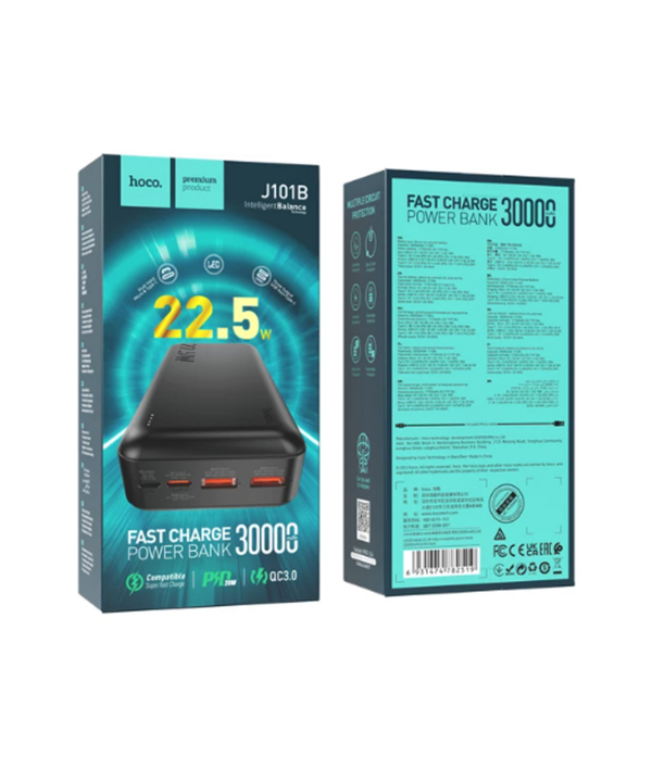 پاوربانک هوکو Hoco مدل J101B 30000 225W