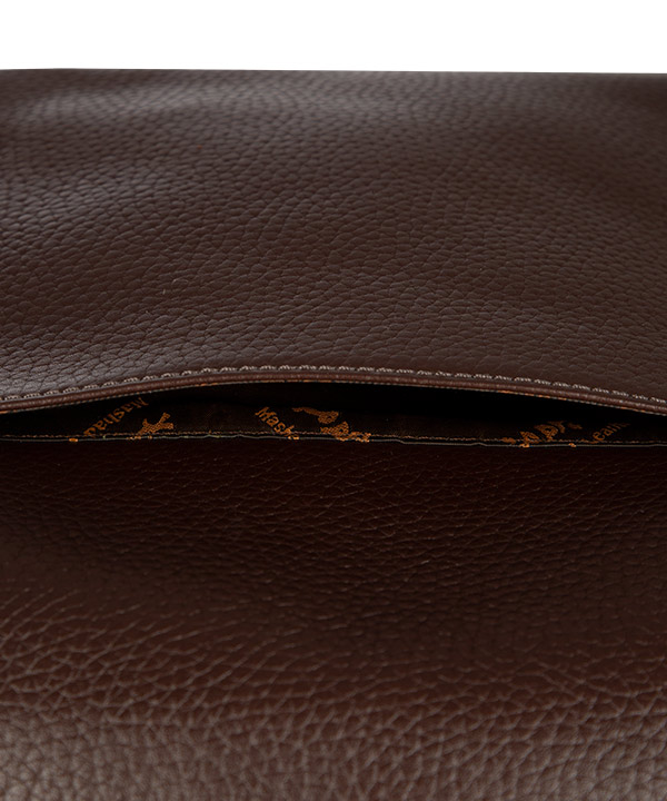 کیف دوشی قهوه ای اسپرت چرم مشهد Mashhad Leather مدل X5012-089