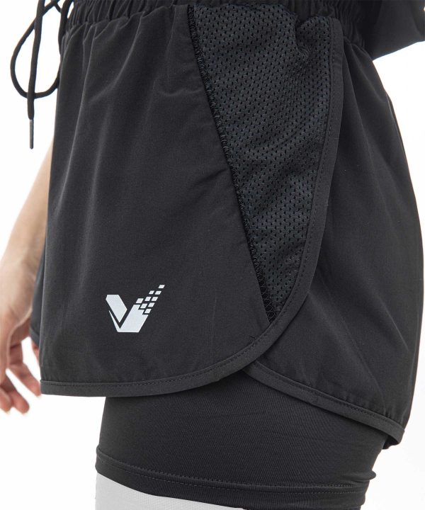 شلوارک ورزشی زنانه برنده پوش Victor Wear کد51022