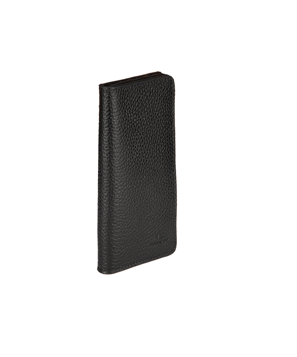 کیف پول کتی مردانه مشکی چرم مشهد مدل D0605-001