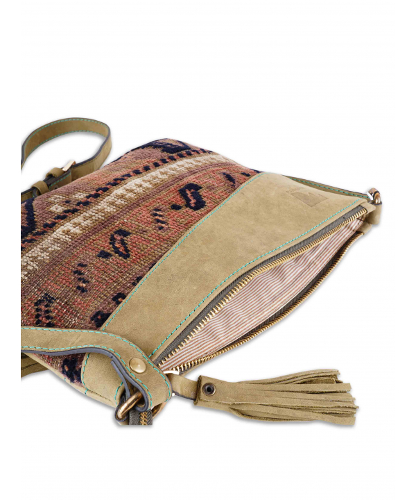 کیف زنانه مدل ریچی دوشی چرم هفتا hafta سری مارانتو کد 806a