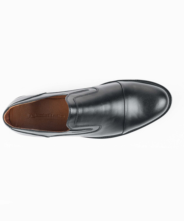 کفش چرم طبیعی مردانه چرم مشهد Mahshad Leather مدل J6210
