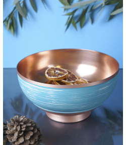 کاسه پایه دار مس خطی هفتا hafta سری ژ کد 9897