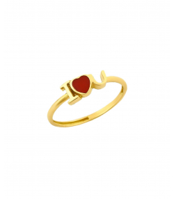 انگشتر I LOVE YOU میو گلد Mio Gold کد R1197