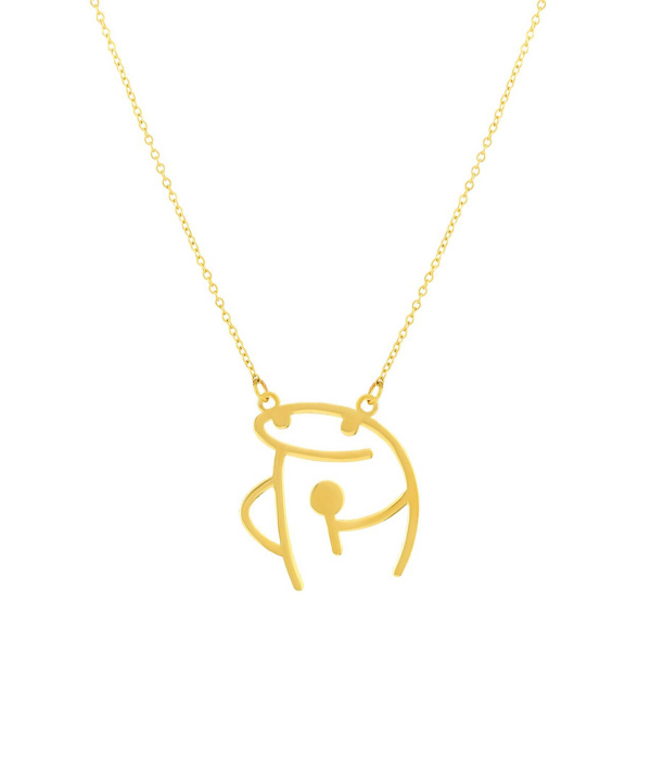 گردنبند استیکر میو گلد Mio Gold کد NC1079