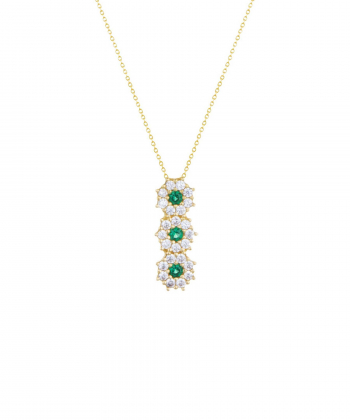 گردنبند گل میو گلد Mio Gold کد NC354