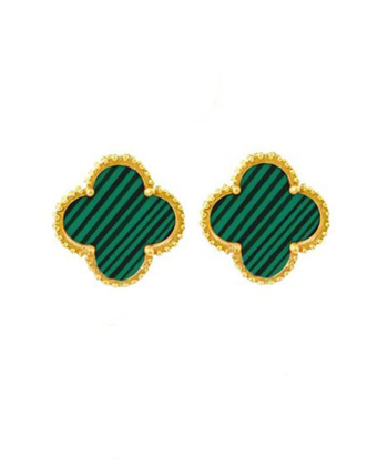 گوشواره ون کلیف متوسط میو گلد Mio Gold کد E1249