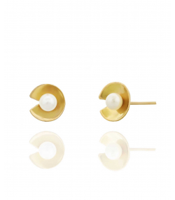 گوشواره مروارید میو گلد Mio Gold کد E1218