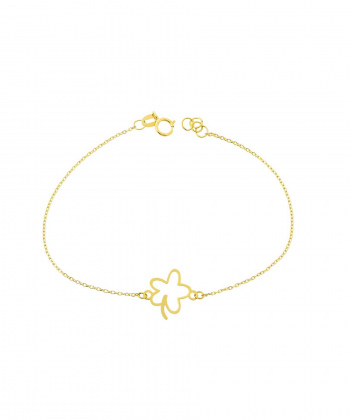 دستبند شبدر میو گلد Mio Gold کد BR856