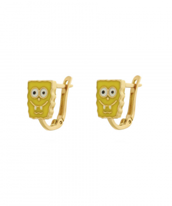 گوشواره باب اسفنجی میو گلد Mio Gold کد E1196