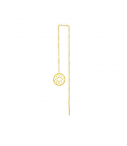 گوشواره بخیه ای اسلیمی(تک لنگه)کد E1116