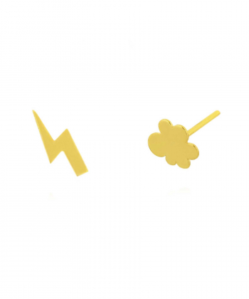 گوشواره ابر و رعد میو گلد Mio Gold کد E886