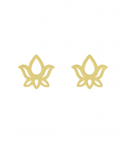 گوشواره لوتوس میو گلد Mio Gold کد E179