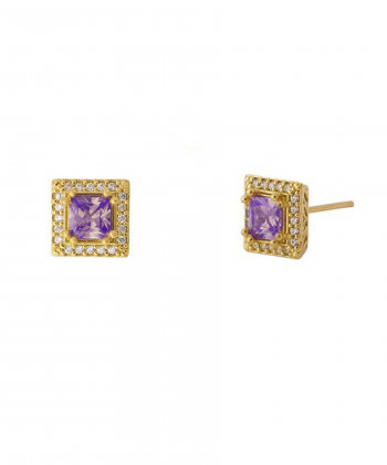 گوشواره مربع میو گلد Mio Gold کد E867