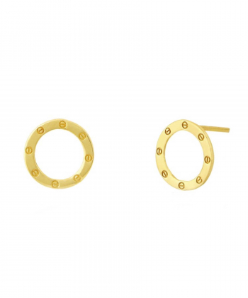 گوشواره کارتیه میو گلد Mio Gold کد E1087