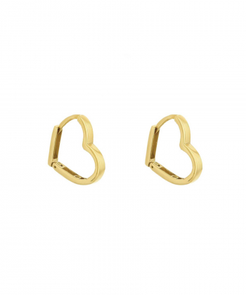 گوشواره قلب میو گلد Mio Gold کد E1255