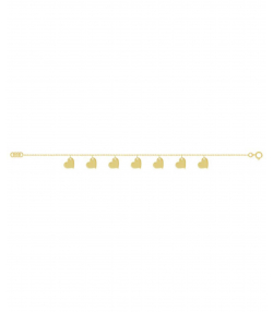دستبند قلب میو گلد Mio Gold کد BR470
