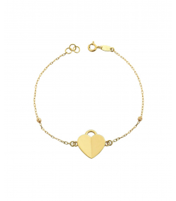 دستبند قلب میو گلد Mio Gold کد BR674