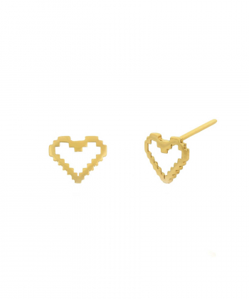 گوشواره قلب میو گلد Mio Gold کد E1092