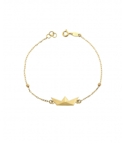 دستبند قایق میو گلد Mio Gold کد BR677