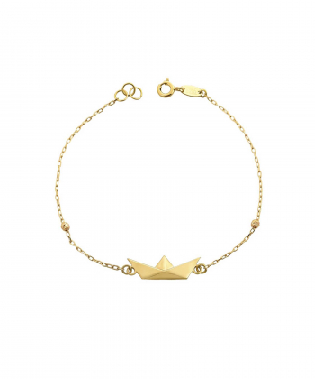 دستبند قایق میو گلد Mio Gold کد BR677