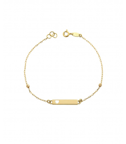 دستبند قلب میو گلد Mio Gold کد BR678