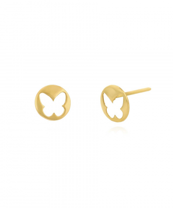 گوشواره پروانه میو گلد Mio Gold کد E1100