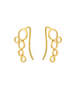 گوشواره دایره میو گلد Mio Gold کد E1050