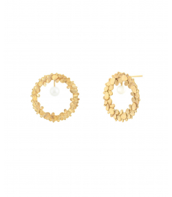 گوشواره دایره میو گلد Mio Gold کد E1257