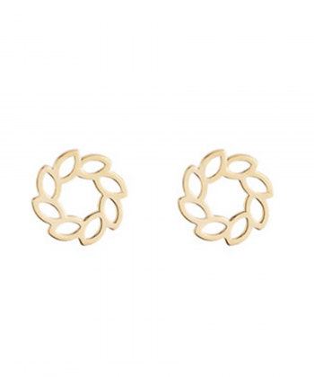 گوشواره دایره میو گلد Mio Gold کد E514