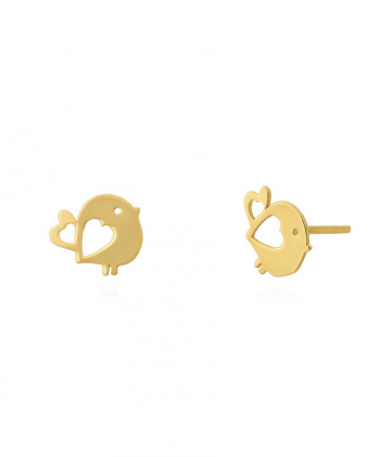 گوشواره جوجه میو گلد Mio Gold کد E1109