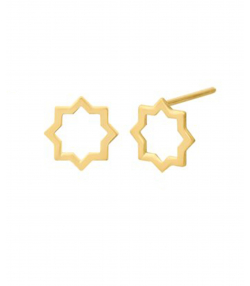 گوشواره چندضلعی میو گلد Mio Gold کد E944