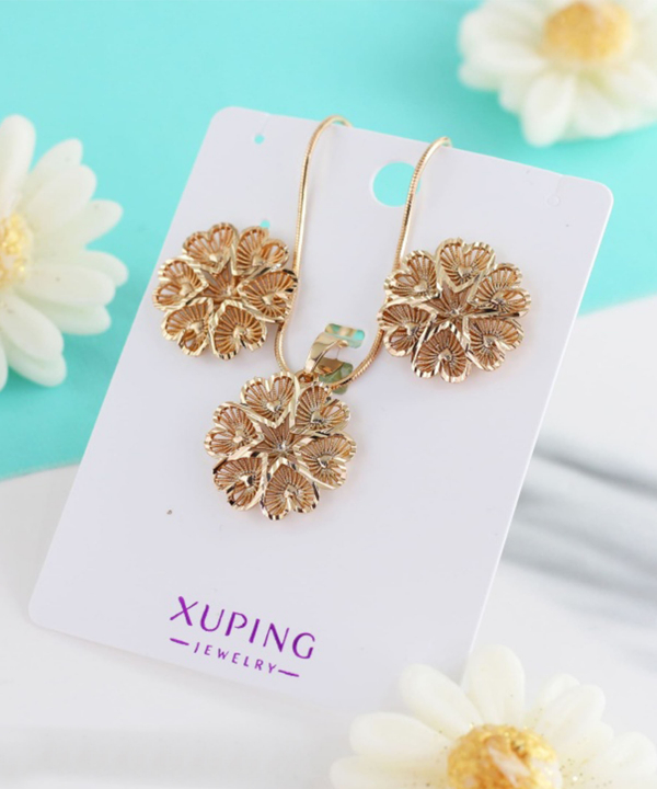 نیم ست زنانه ژوپینگ Xuping مدل قلب کد AAA-166