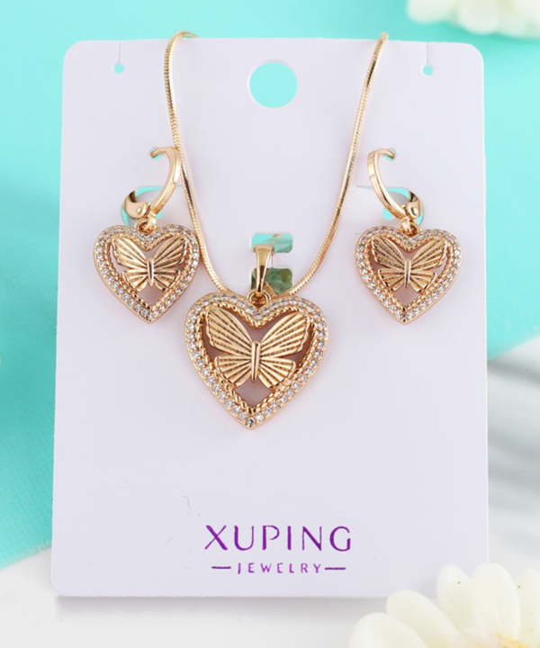 نیم ست زنانه ژوپینگ Xuping مدل پروانه کد AAA-170