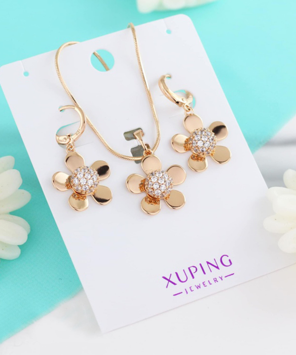 نیم ست زنانه ژوپینگ Xuping مدل گل کد AAA-171