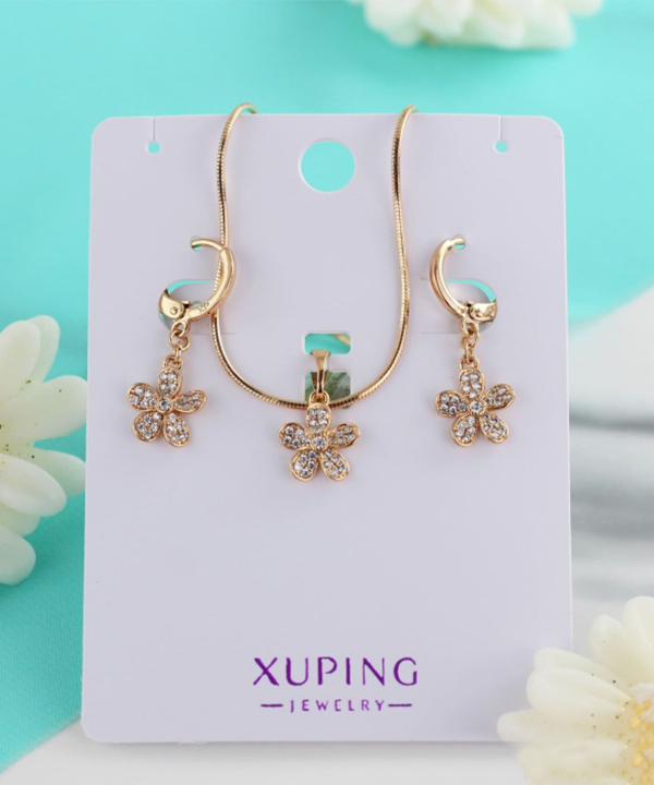 نیم ست زنانه ژوپینگ Xuping مدل گل کد AAA-180