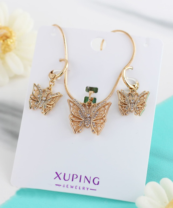 نیم ست زنانه ژوپینگ Xuping مدل پروانه کد AAA-182