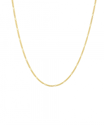 گردنبند فیگارو 1 میلی متری میو گلد Mio Gold کد NC1366