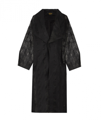 مانتو مشکی مجلسی آیلار Aylar