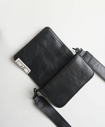 کیف دوشی چرم طبیعی زنانه چرم آرا مدل MP-CharmAra-tokyo