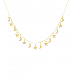 گردنبند پولکی میو گلد Mio Gold کد NC108