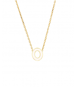 گردنبند بیضی میو گلد Mio Gold کد NC1095