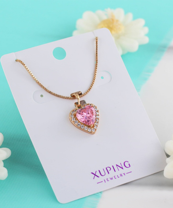 گردنبند زنانه ژوپینگ Xuping مدل قلب کد AAB-480
